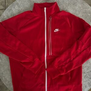 Nike Crimson Zip-Up Jacket